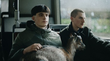 Liam Jacqmin en Felix Heremans in de reeks 'Putain'. 