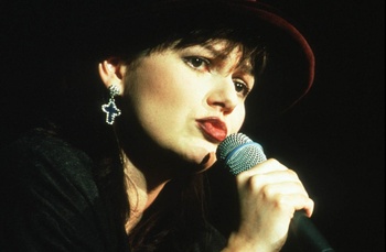 Chanteuse zangeres Maurane in 1994