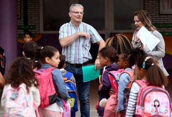 3 september 2018: eerste schooldag in Brussel