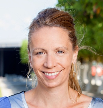 Ans Persoons, lijsttrekker op de lijst van ChangeBrussels in Brussel-Stad