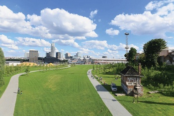 Sint-Jans-Molenbeek park Thurn & Taxis
