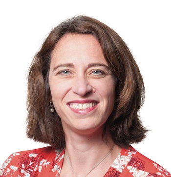 Liesbet Dhaene, lijsttrekker voor N-VA in Oudergem