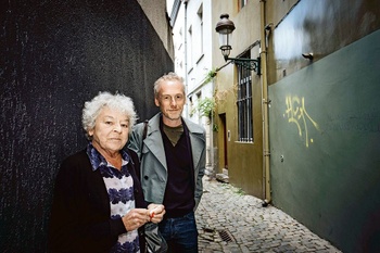 Frie Leysen en Christophe Slagmuylder