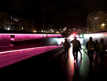 De renovatie van de Hallepoorttunnel