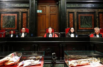 Laurence Massart, rechter op het proces van de verdachten van de aanslag in het Joods Museum van België in Brussel