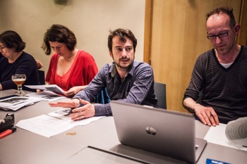 20190403 23 Pieter Fannes actiecomité 1180 tijdens opstart Koekelberg verkeersveiligheid verkeer Jetselaan zebrapad voetganger dodelijk ongeval verkeersdode 1081