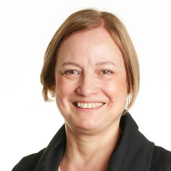 Gertie Lindemans, kandidaat op de CD&V-lijst voor het Vlaams Parlement