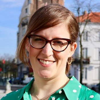 Nicole De Moor, kandidaat op de CD&V-lijst voor het Vlaams Parlement