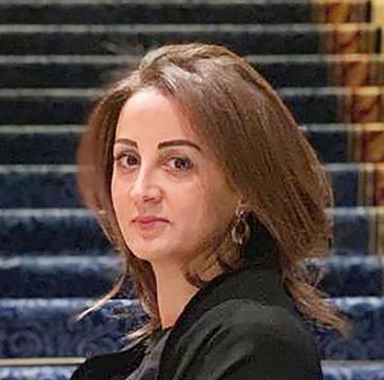 Leila Wafi, derde plaats op de lijst van Be.One voor het Brussels Parlement
