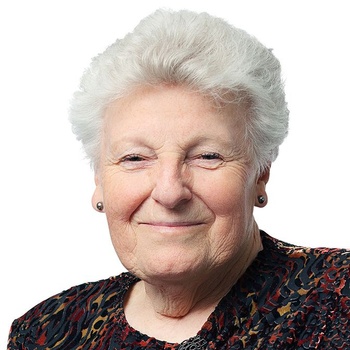 Magda Thienpont, plaats 10 op de lijst voor het Brussels Parlement bij de effectieven voor het Vlaams Belang