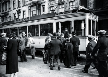De Brusselse tram in 1936