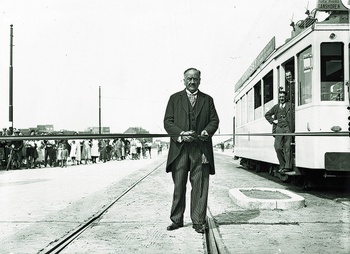 Inhuldiging boerentram Ganshoren