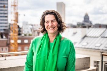 Lotte Stoops 2 Groen installatie Brussels Parlement