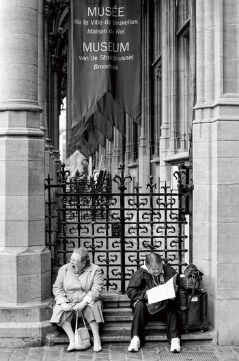 20 Oktober 2005: het broodhuis op de Grote Markt, museum van de Stad Brussel