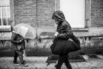 Al je hebben en houden in een zak van 50 liter