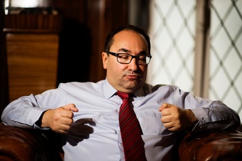 Ahmed Laaouej, PS-voorzitter en burgemeester van Koekelberg