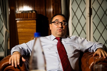 Ahmed Laaouej, PS-voorzitter en burgemeester van Koekelberg