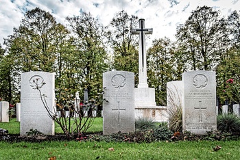 Brussels Cemetery in Evere: hier liggen Canadese oorlogsslachtoffers van 1914-1918 begraven