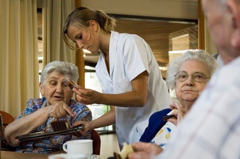 Een rusthuis in Brussel