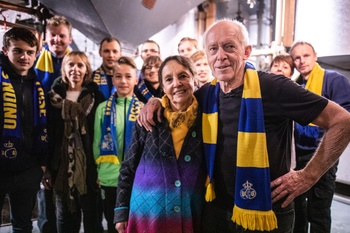 Jean-Pierre Van Roy (brouwerij Cantillon), supporter Union Saint-Gilloise