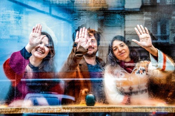 Heroes for zero, burgervereniging voor meer verkeersveiligheid: Kadri Soova, Pieter Fannes en Sophie Feyder