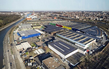 De haven van Brussel