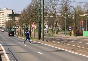 Oude spoorwegbedding in Oudergem en Woluwe: de Tervurenlaan