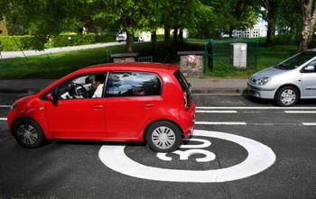 Een zone 30 in het Brussels gewest