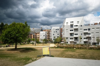 De heraanleg van het park aan het Fontainasplein als eindpunt van de voetgangerszone aan de centrale lanen werd afgerond in 2020