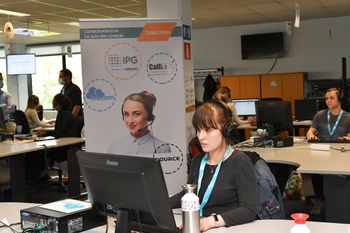 Contacttracing in het callcenter in Diegem