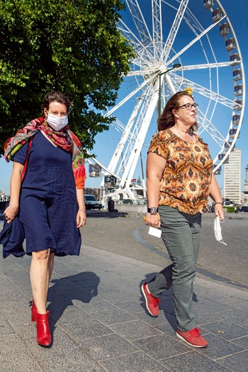 Jeugdrechters Tine Suykerbuyck en Michèle Meganck