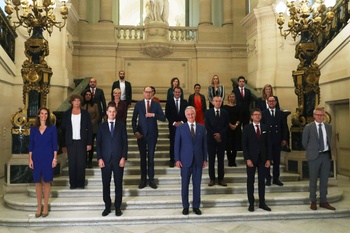 1 oktober 2020: eedaflegging van de regeringsploeg van eerste minister Alexander De Croo bij Koning Filip
