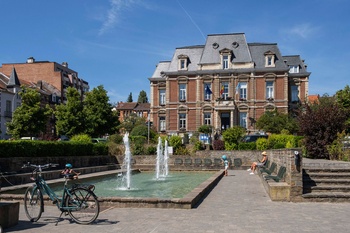 Het gemeentehuis van Ukkel