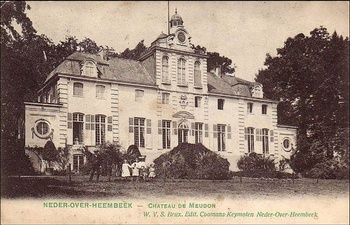 Chateau de Meudon Neder over heembeek