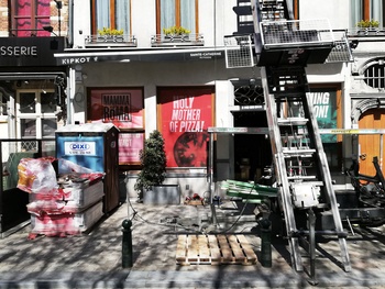 Kipkot op het Sint-Katelijneplein wordt een nieuwe telg van de pizza-keten Mama Roma, die al verschillende vestigingen in Brussel heeft