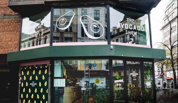 The Avocado Show in 2018, in precoronatijden, Anspachlaan 66, aan de Brusselse voetgangerszone
