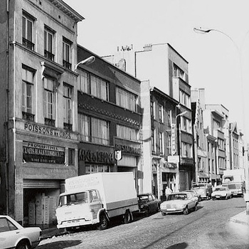 Tussen 1955 en begin deze eeuw telde de Vismarkt talloze visgroothandels