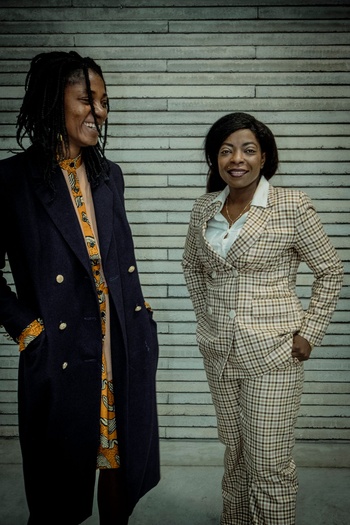 Rosine Mbakam et Delphine