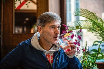 Felice Mazzu, trainer van voetbalclub Union Saint-Gilloise in de Belgische eerste klasse Jupiler Pro League