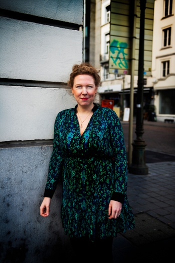 De Nederlandse journaliste Lise Witteman