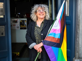 Pride 2022: Hilde De Greef aan het Rainbow House