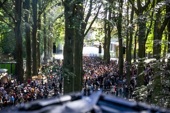 Vrijdag 27 mei 2022: de eerste dag van het eerste CORE-festival in het Ossegempark