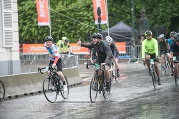 19 juni 2022 de zesde editie van de BXL Tour, met start aan het Paleizenplein en aankomst aan het Atomium 5 Gunnar Cheyns