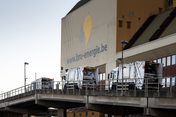 De afvalverbrandingsoven Brussel Noord in Schaarbeek: bru-energie