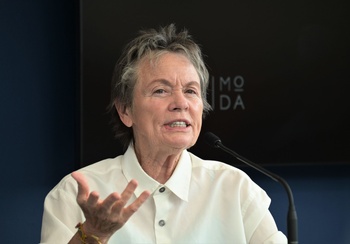 Laurie Anderson op het Locarno Film Festival 2022