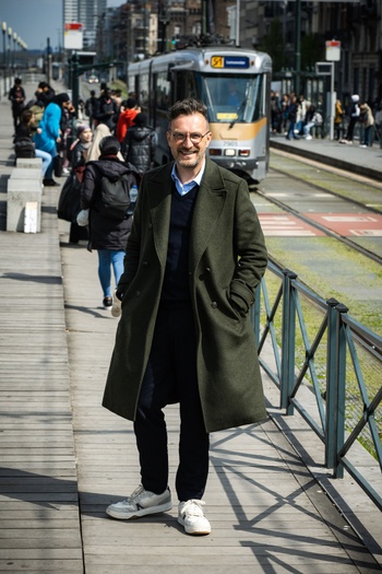 Pascal Smet (one.brussels/Vooruit), staatssecretaris van het Brussels Hoofdstedelijk Gewest, belast met Stedenbouw en Erfgoed, Europese en Internationale Betrekkingen, Buitenlandse Handel en Brandbestrijding en Dringende Medische Hulp