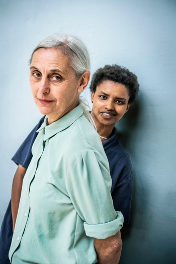 Anne Teresa De Keersmaeker en Meskerem Mees