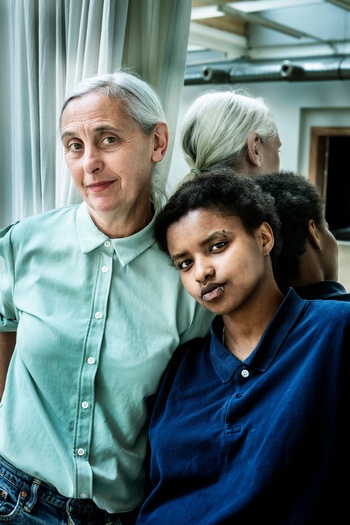 Anne Teresa De Keersmaeker en Meskerem Mees