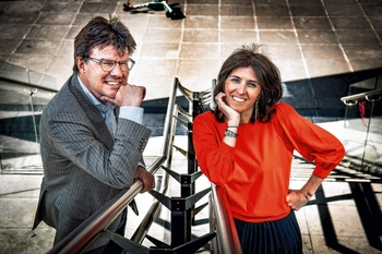 Sven Gatz en Alexia Bertrand