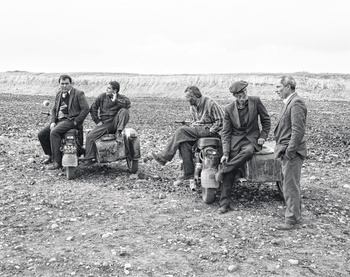 1858 SELECT Fishmongers, Sevan Lake, Armenia, 2008, gelatin silver print 7